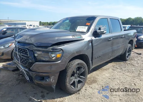 2022 Ram 1500 Big Horn 4X4 5'7 Box z USA, uszkodzony, nr VIN 1C6RRFFG8NN297170